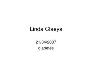 Linda Claeys