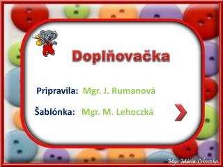 Doplňovačka