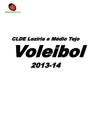 CLDE Lezíria e Médio Tejo Voleibol 2013-14