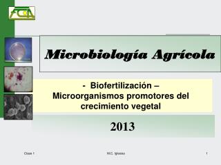 Microbiología Agrícola