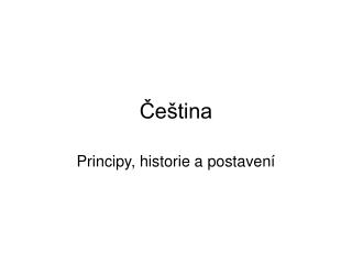 Čeština