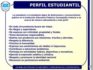 PERFIL ESTUDIANTIL