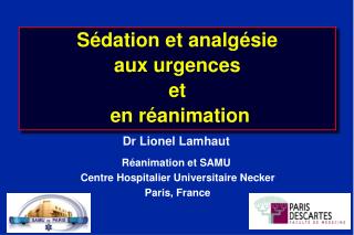 Dr Lionel Lamhaut