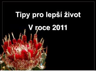 Tipy pro lepší život V roce 201 1