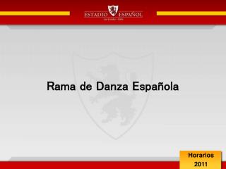 Rama de Danza Española