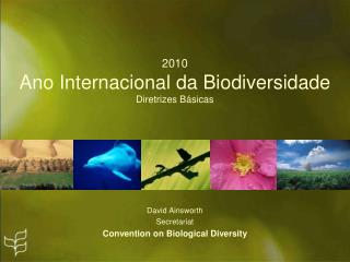 2010 Ano Internacional da Biodiversidade Diretrizes Básicas