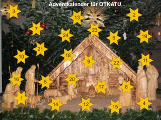 Adventkalender für OTKATU