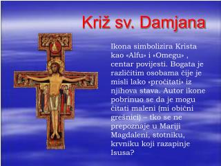 Križ sv. Damjana