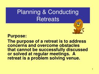 Planning & Conducting Retreats
