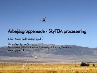 Arbejdsgruppemøde - SkyTEM processering