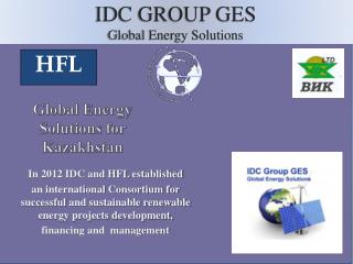 Global Energy Solutions for Kazakhstan