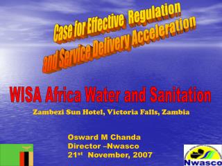Case for Effective Regulation and Service Delivery Acceleration