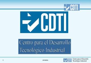 ¿Cual es el objetivo social del CDTI?