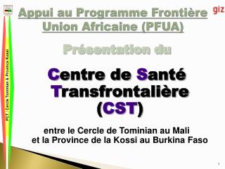 Appui au Programme Frontière Union Africaine (PFUA)