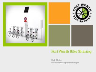 Fort Worth Bike Sharing