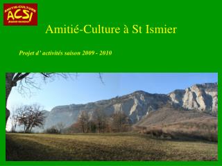 Amitié-Culture à St Ismier