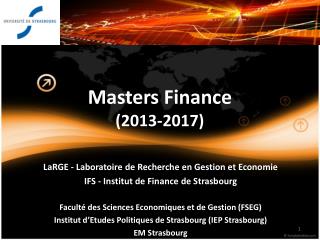 Masters Finance (2013-2017)