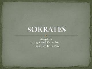 SOKRATES