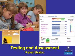 Testing and Assessment Peter Szabo