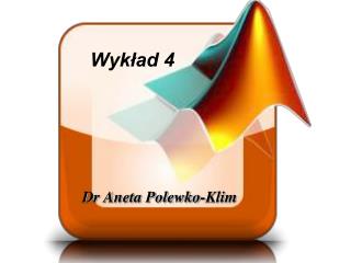 Wykład 4 Dr Aneta Polewko-Klim