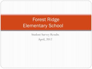 Forest Ridge Elementary School