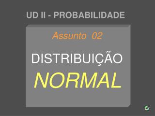 UD II - PROBABILIDADE