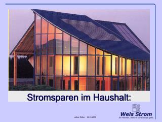 Stromsparen im Haushalt: