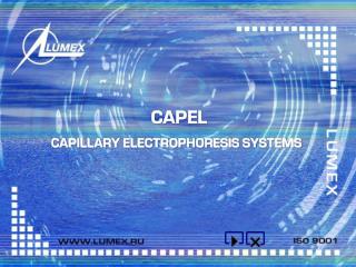 CAPILLARY ELECTROPHORESIS SYSTEMS