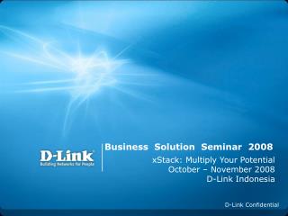 Business Solution Seminar 2008