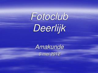 Fotoclub Deerlijk