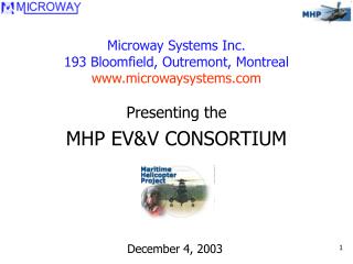 Microway Systems Inc. 193 Bloomfield, Outremont, Montreal microwaysystems