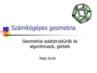 Számítógépes geometria