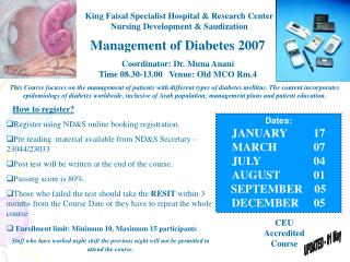 King Faisal Specialist Hospital & Research Center Nursing Development & Saudization
