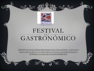 Festival gastronómico