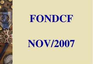 FONDCF NOV/2007