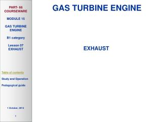 GAS TURBINE ENGINE