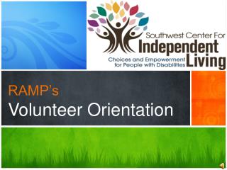 RAMP’s Volunteer Orientation