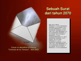 Sebuah Surat dari tahun 2070