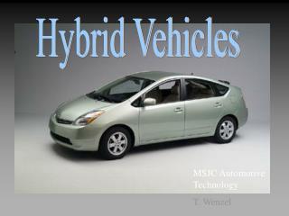 Hybrid Vehicles