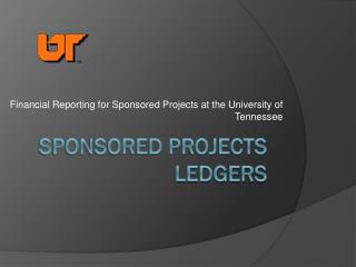 Sponsored Projects Ledgers
