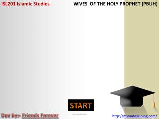 ISL201 Islamic Studies