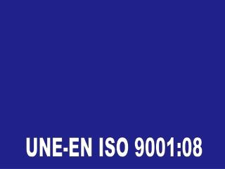 UNE-EN ISO 9001:08