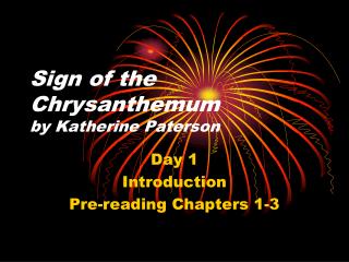 Sign of the Chrysanthemum by Katherine Paterson