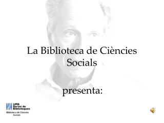 La Biblioteca de Ciències Socials