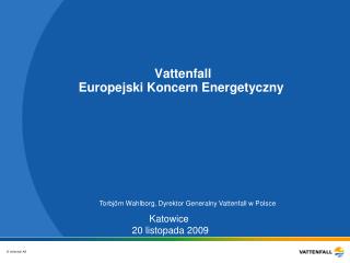 Vattenfall Europejski Koncern Energetyczny