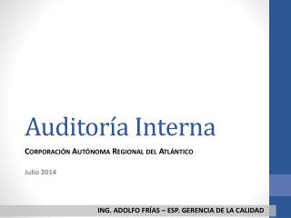 Auditoría Interna