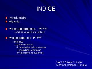 INDICE