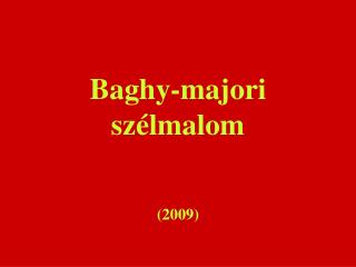 Baghy-majori szélmalom