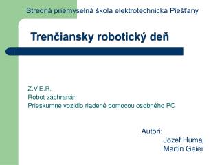 Trenčiansky robotický deň