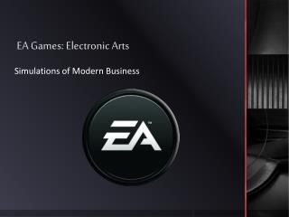 EA Games: Electronic Arts